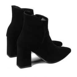 Stivaletti donna 1191 nero antilope