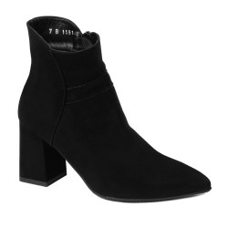 Stivaletti donna 1191 nero antilope