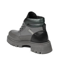 Stivali donna 3382 grigio combinato