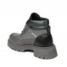 Stivali donna 3382 grigio combinato