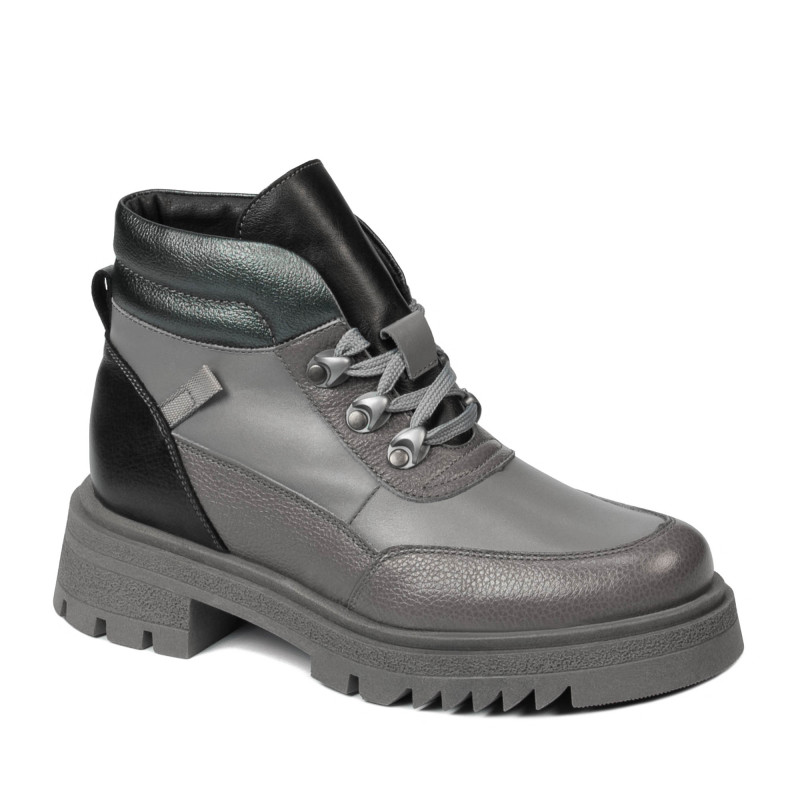 Stivali donna 3382 grigio combinato