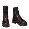 Stivaletti donna 3386 combinato bordo