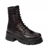 Stivaletti donna 3386 combinato bordo
