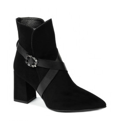 Stivaletti donna 1192 nero antilope