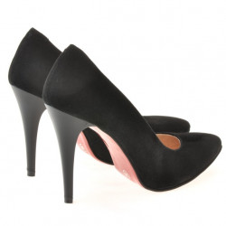 Scarpe eleganti donna 1241 nero antilope