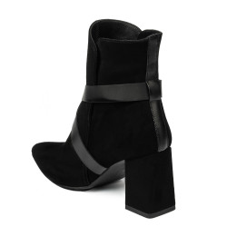 Stivaletti donna 1192 nero antilope