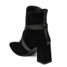 Stivaletti donna 1192 nero antilope