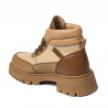 Stivaletti donna 3382 cammello combinato