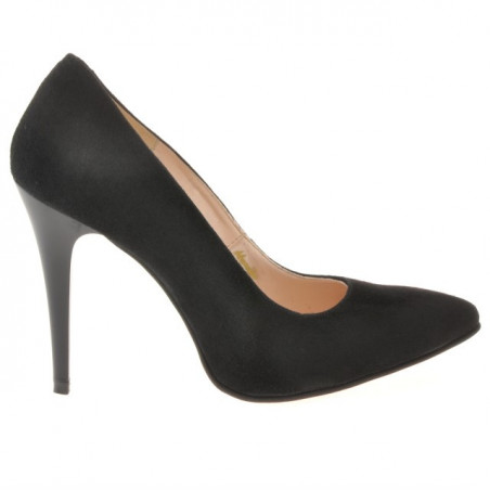 Scarpe eleganti donna 1241 nero antilope
