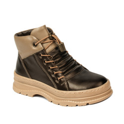 Stivaletti bambini 3030 ramato combinato