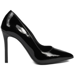 Scarpe eleganti donna 1299 vernice nera