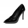 Scarpe eleganti donna 1299 vernice nera