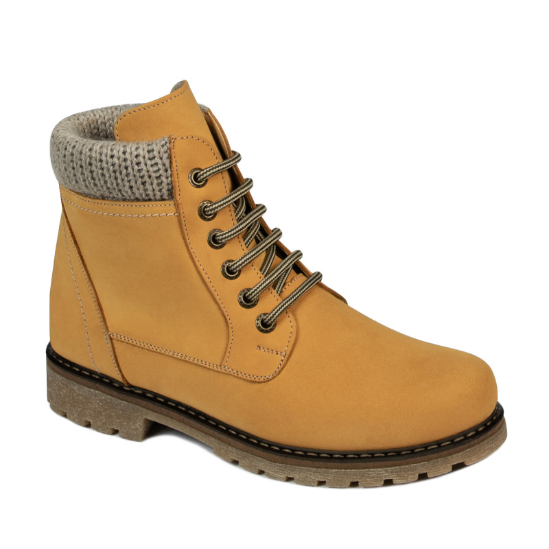 Stivaletti donna 3269 bufalo giallo