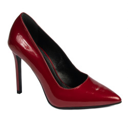 Scarpe eleganti donna 1299 vernice rossa