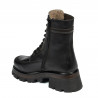 Stivaletti donna 3386 nero combinato