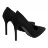 Scarpe eleganti donna 1299 nero antilope