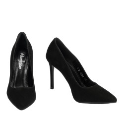 Scarpe eleganti donna 1299 nero antilope