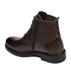 Stivaletti uomo 4137 a caffe