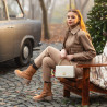 Stivali donna 3383 bufo marrone