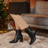 Stivaletti donna 1193 nero lifestyle