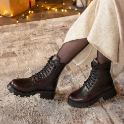 Stivaletti donna 3386 combinato bordo lifestyle