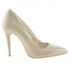 Scarpe eleganti donna 1241 vernice beige