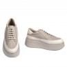 Scarpe sportive donna 6070 sabbia combinato