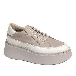 Scarpe sportive donna 6070 sabbia combinato