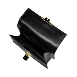 Borsa da donna a spalla 020g nero napa