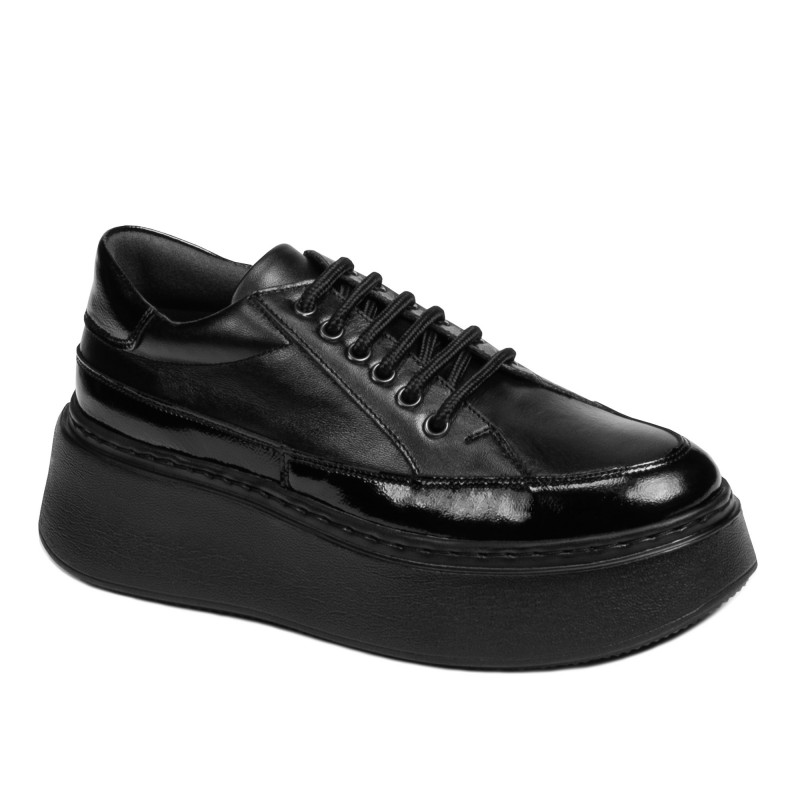 Scarpe sportive donna 6070 nero combinato