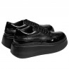 Scarpe sportive donna 6070 nero combinato