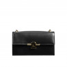 Borsa da donna a spalla 020g nero napa