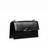 Borsa da donna a spalla 020g nero napa