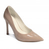 Scarpe eleganti donna 1302 vernice cammello