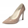 Scarpe eleganti donna 1302 vernice cammello
