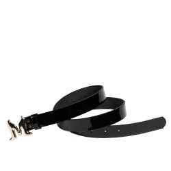 Cintura donna 41m vernice nera