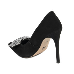 Scarpe eleganti donna 1334 nero antilope