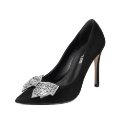 Scarpe eleganti donna 1334 nero antilope