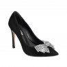 Scarpe eleganti donna 1334 nero antilope
