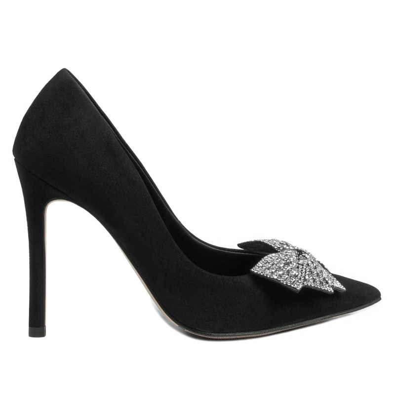 Scarpe eleganti donna 1334 nero antilope