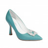 Scarpe eleganti donna 1312 azzurro