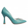 Scarpe eleganti donna 1312 azzurro