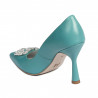 Scarpe eleganti donna 1312 azzurro