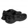 Scarpe sportive uomo 966 nero combinato