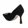 Scarpe eleganti donna 1312 nero antilope