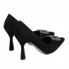 Scarpe eleganti donna 1312 nero antilope