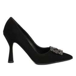 Scarpe eleganti donna 1312 nero antilope