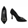 Scarpe eleganti donna 1312 nero antilope