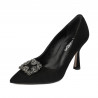 Scarpe eleganti donna 1312 nero antilope