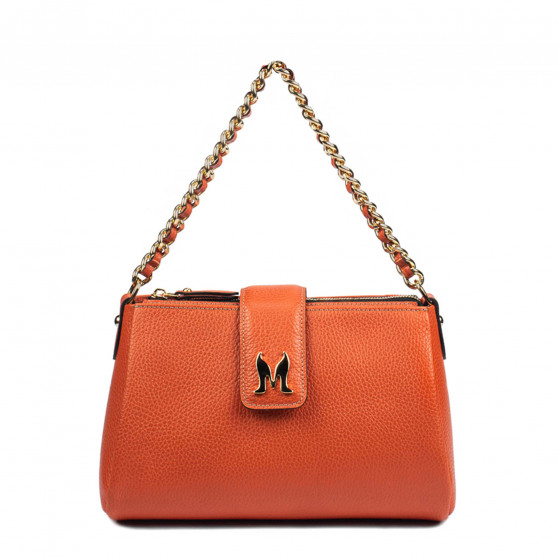 Borsa donna a tracolla 003g arancione